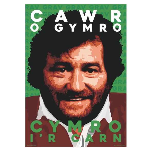 Poster Ray Gravell - Carw Piws