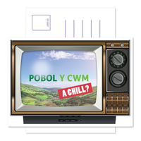 Cerdyn Post Pobol y Cwm a Chill - Carw Piws
