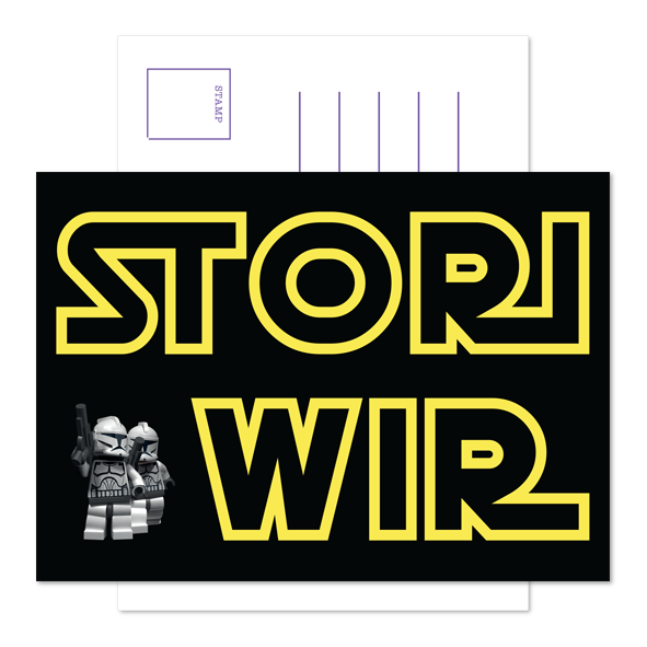 Cerdyn Post Stori Wir - Carw Piws